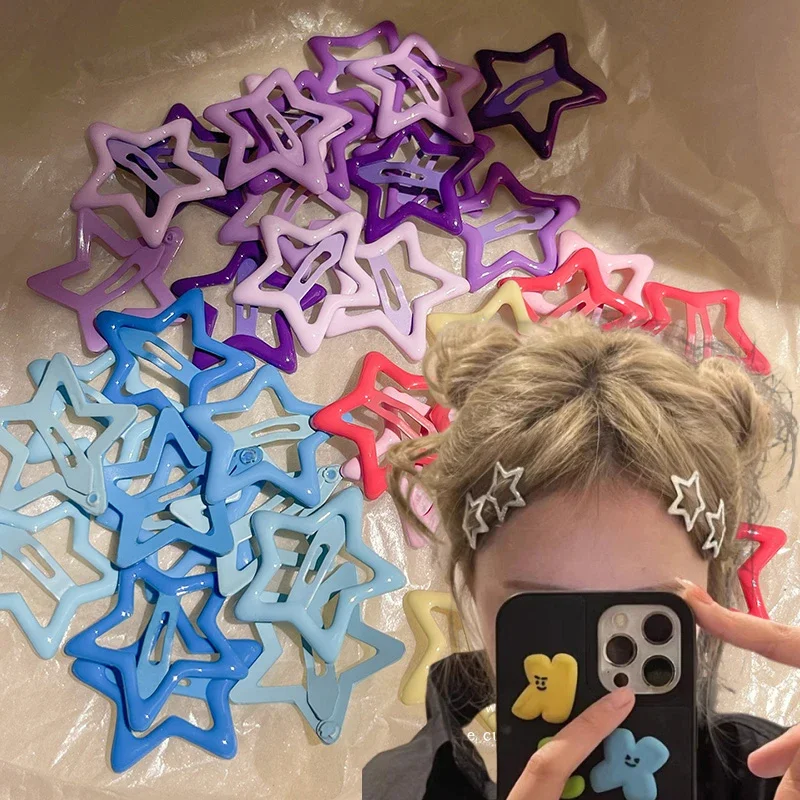 Kawaii Star Hair Clips 2