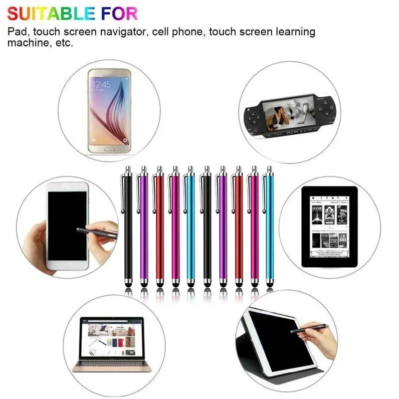 10 Pieces Stylus Pen Universal Stylus Touch Screen Pen for Smartphone Tablet Lightweight for iphone iPad Samsung Galaxy, stylus pen,touch pen
