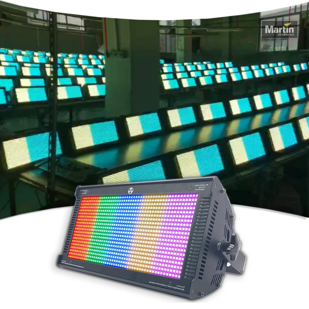 

Atomic 1000LED Strobe RGB Flash Stage Lighting Effect DMX512 For Club Disco Party DJ Holiday With Variable Speed Control
