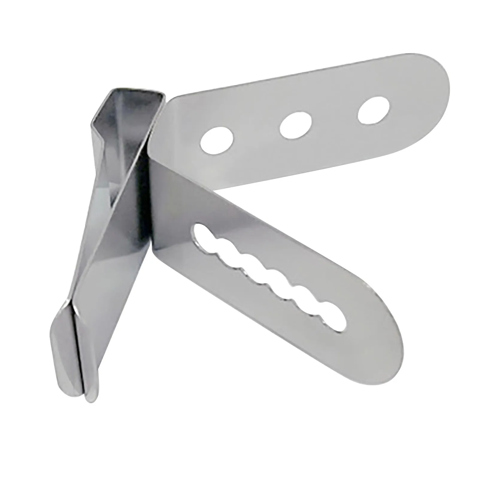 Thermometer Holder Heat-Resisting Stainless Steel Universal Secur Coffee Cup Clip Probe Clamp for Restaurant Picnic Kitchen