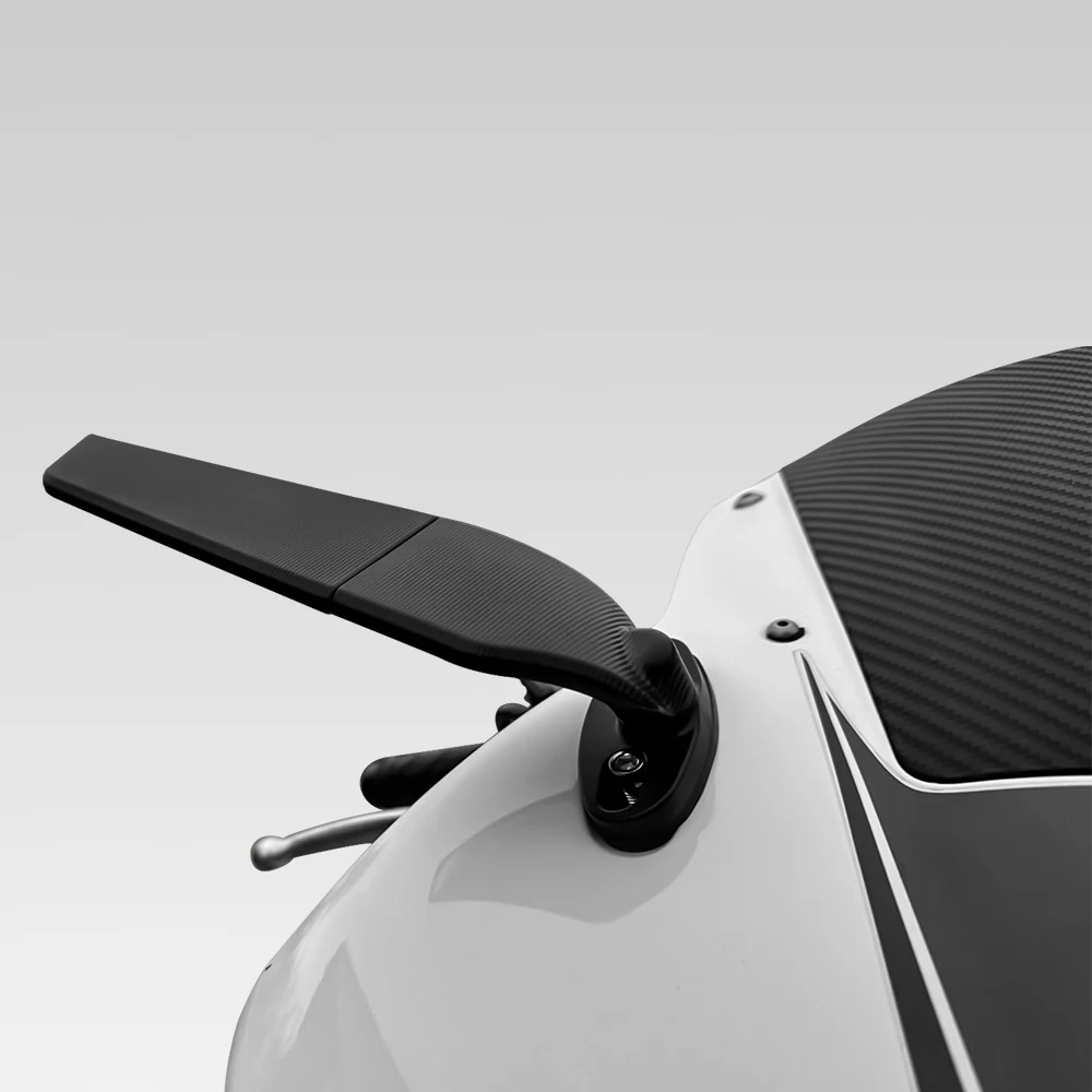 2PCS Motorcycle Mirrors Modified Wind Wing Adjustable Rotating Rearview Mirror For Honda CBR250R CBR300R CBR500R CBR600RR CBR125 6