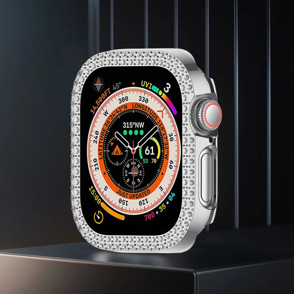 Double Diamond PC Watch Case for Apple Watch Series 10