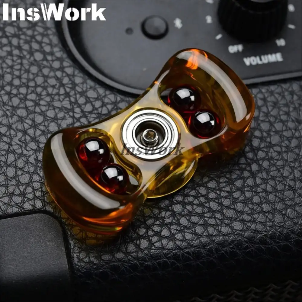 KAP EDC Collision ハンドスピナー PEI（ウルテム） Full size Collision spinner Zirc brushed /Ultem polished