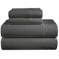 100% Egyptian Cotton 4/6Pcs Sheet Set 800TC Multi Size Bedding Set Long Staple Cotton Fitted Sheet Top Bed Sheet Pillowcase Soft 1