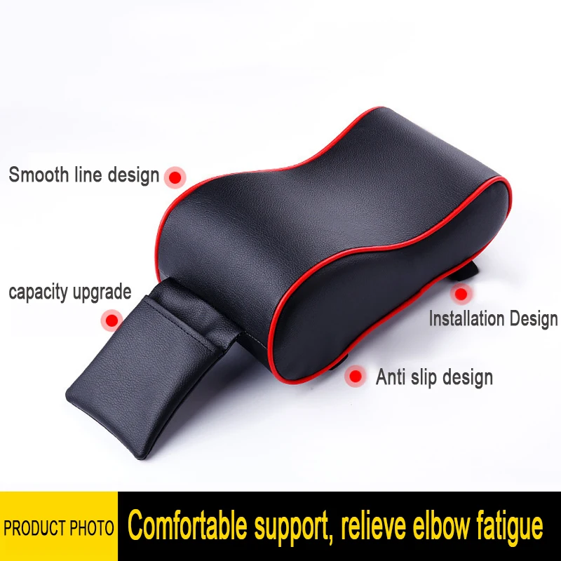 Cuscinetto Per Bracciolo Auto In Memory Foam - Cuscino Per Console Centrale Comodo Per Veicoli P9646623