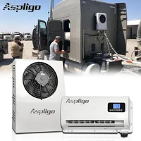 Climatiseur Aspligo 12V à faible bruit pour camping-car, climatisation électrique split pour camion, remorque, camping-car, fourgonnette 1