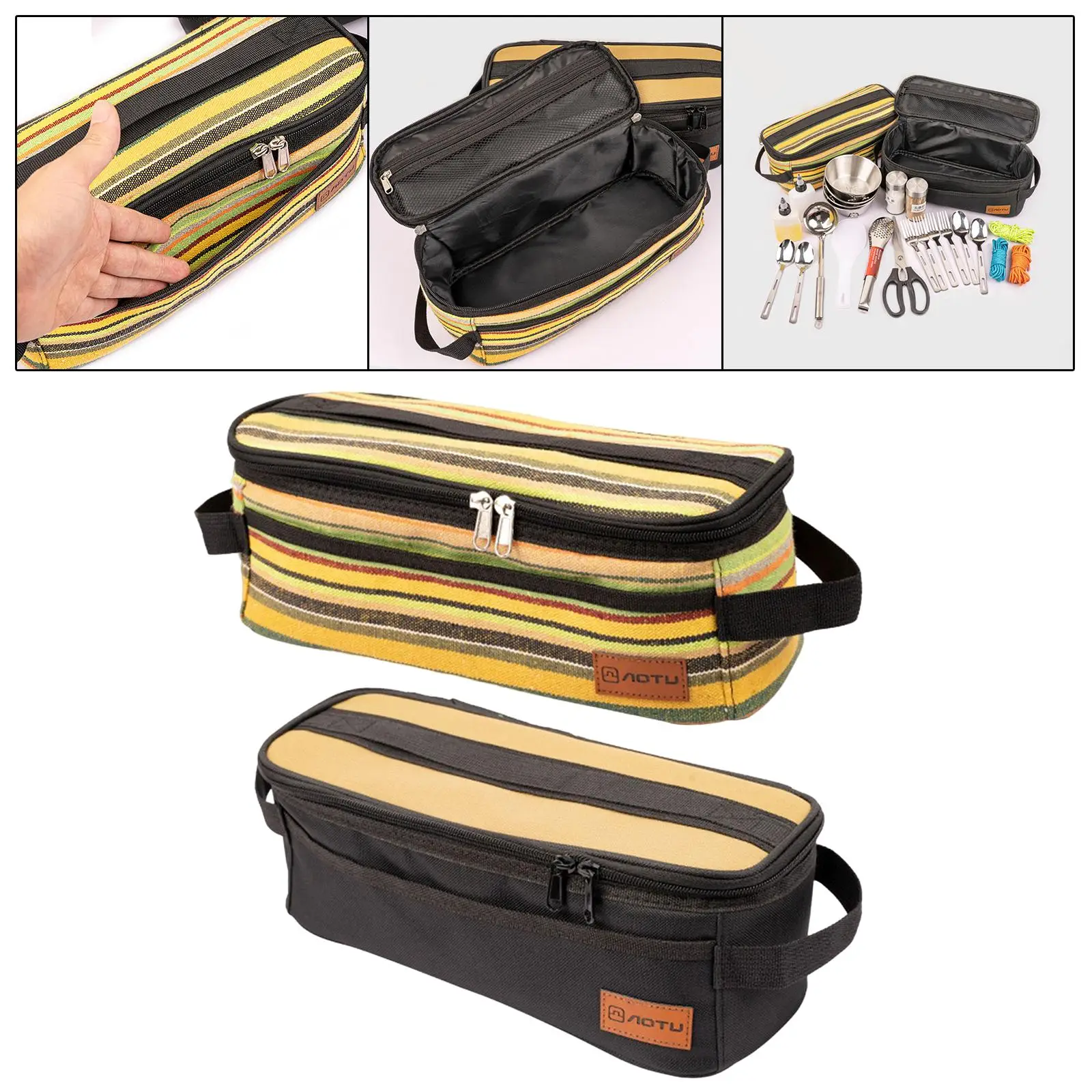 Outdoor BBQ Cookware Set - Durable and Stylish Barbecue Tool Bag