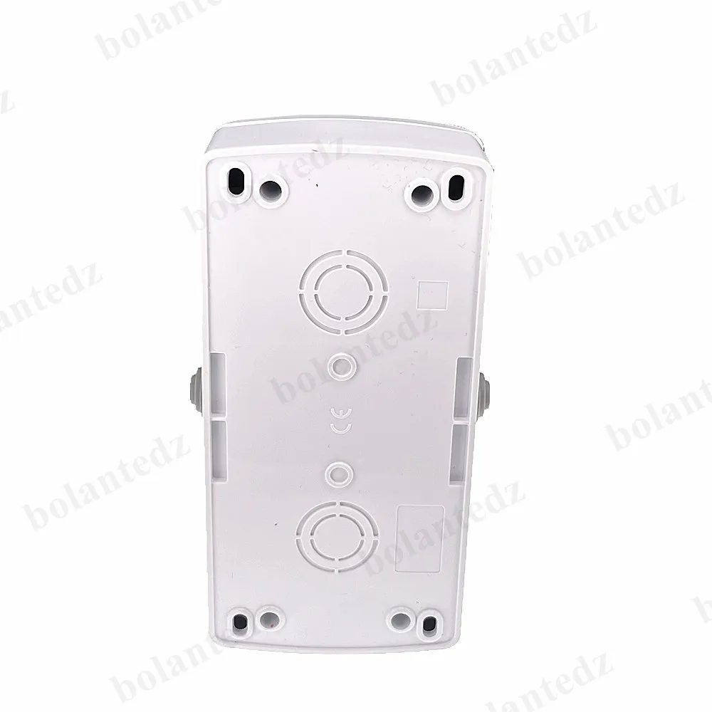 Waterproof Surface-Mount Dual Germany Schuko Socket with Earthing, IP54 Rated