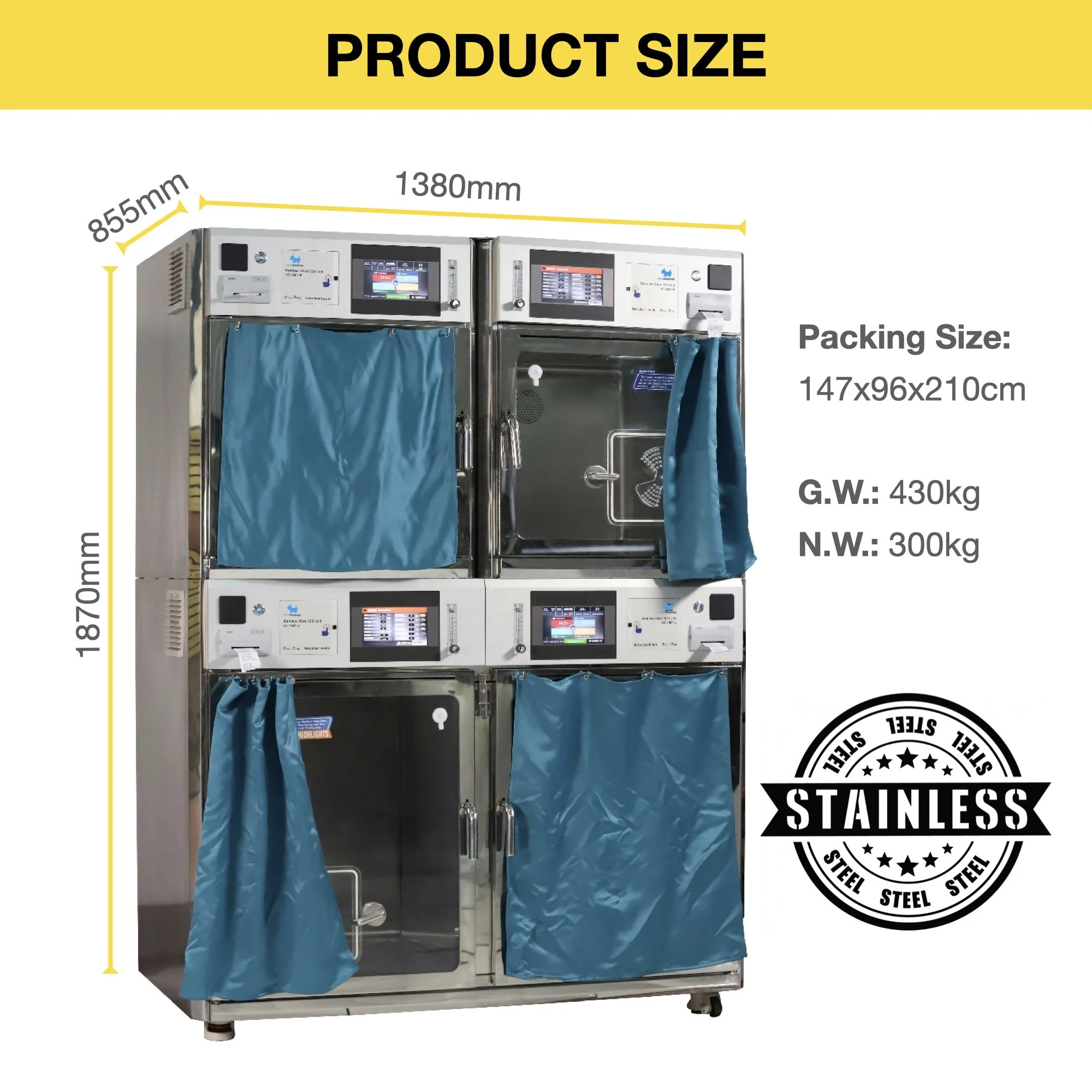 Рисунок 3 - Ветеринарный инкубатор из нержавеющей