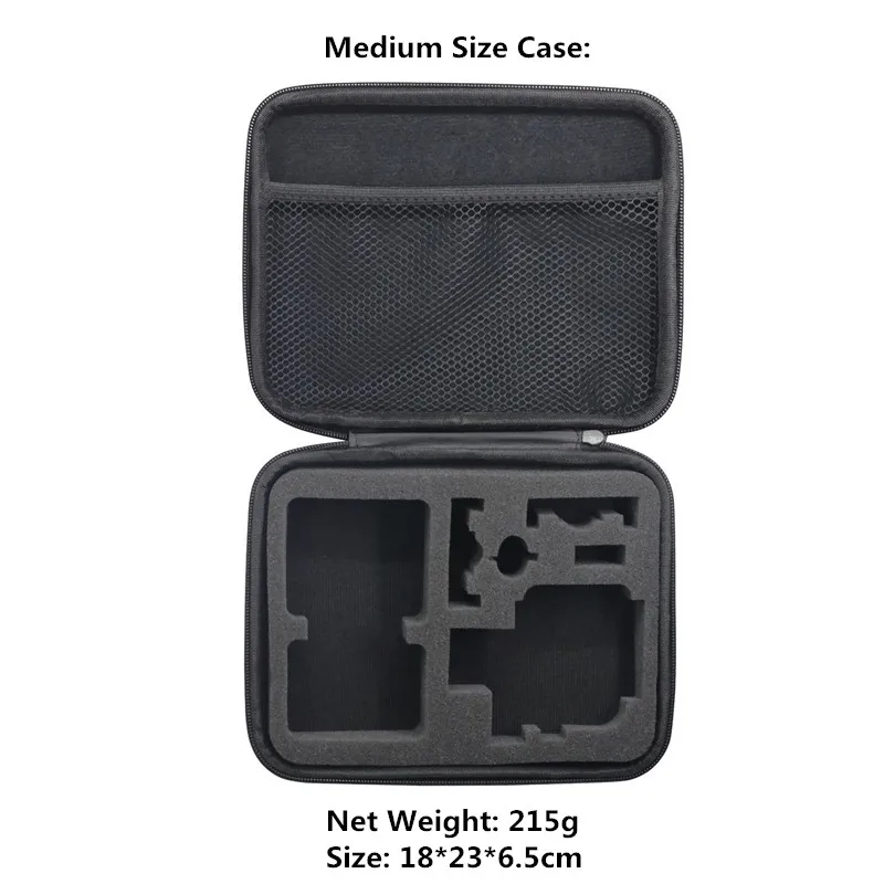 Portable Travel Storage Bag for Action Camera Accessories