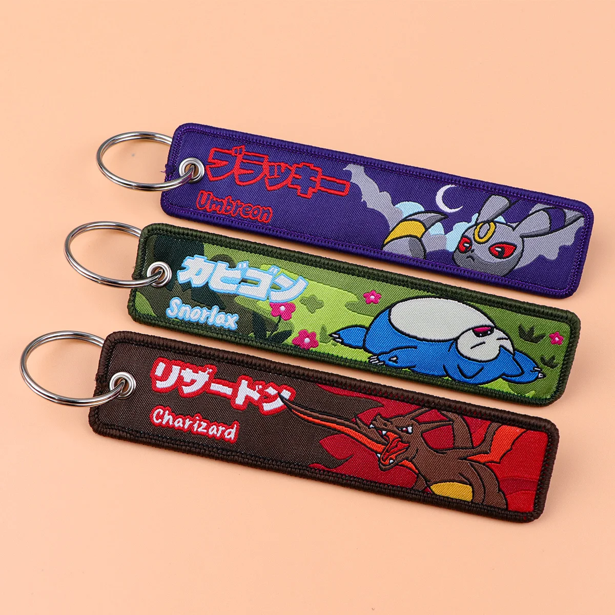 Anime Game Monster Key Chain 1 PCS for Motorcycles Key Fobs Holder Men Women Tags Ring Jewelry Accessories Toys Gifts