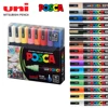 16pcs Japan UNI POSCA Markers Set Acrylic Graffiti Drawing Permanent Waterproof Children's Drawing PC-3M/1M/5M Art Supplies 1