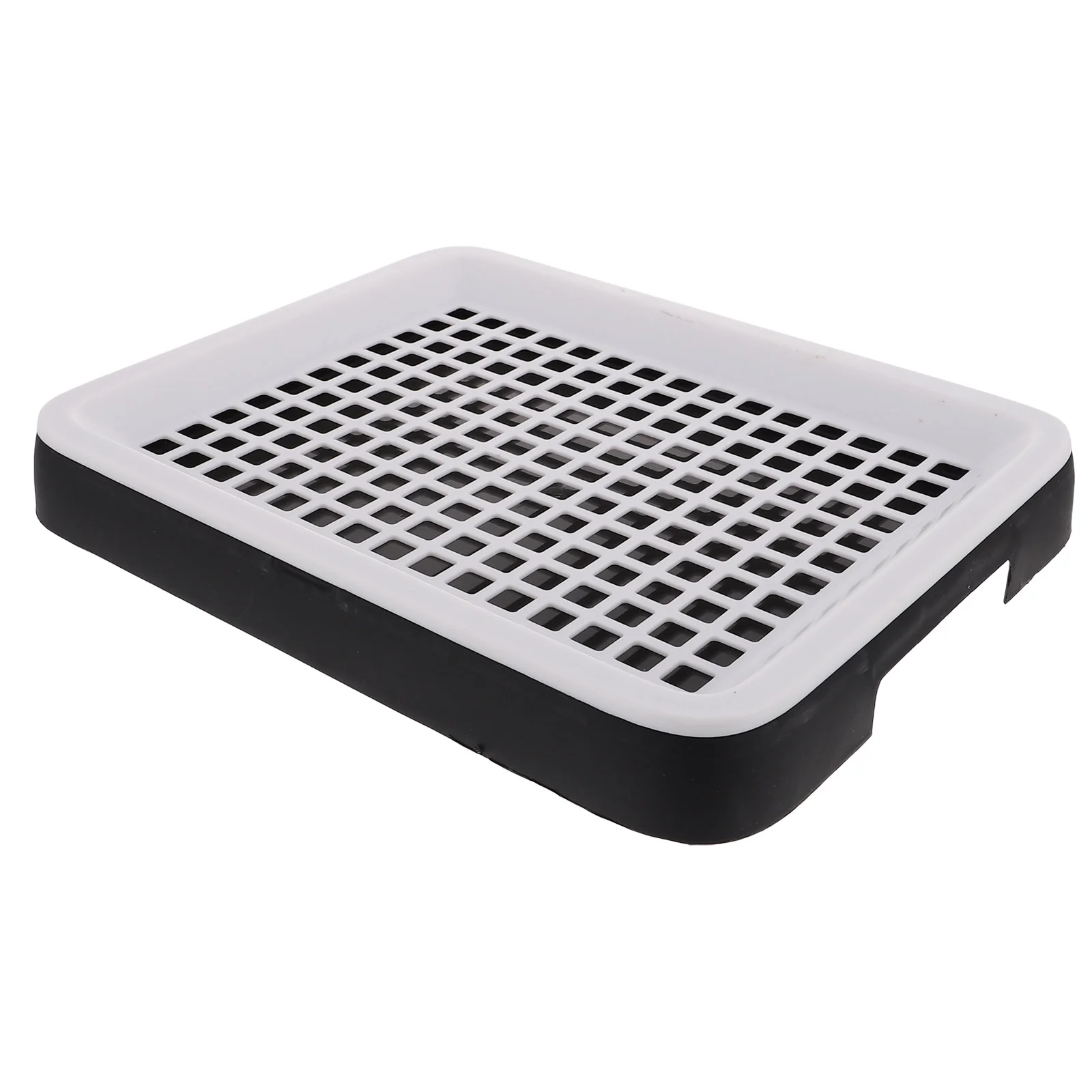 

Pink Guinea Pig Litter Tray Pan Bunny Bedding Corner Litter Box Grate Restroom Toilet Corner Potty Poop Trainer Hamster