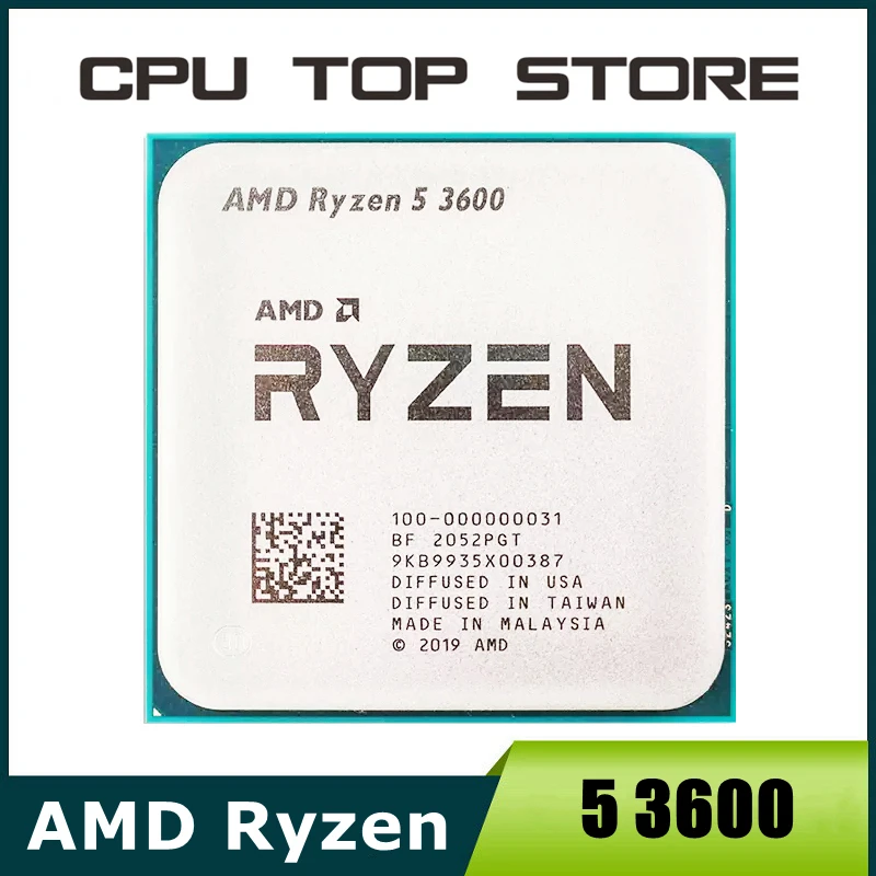 AMD Ryzen 5 R5 3600 3.6GHz 6-Core 12-Thread CPU Processor 7NM 65W