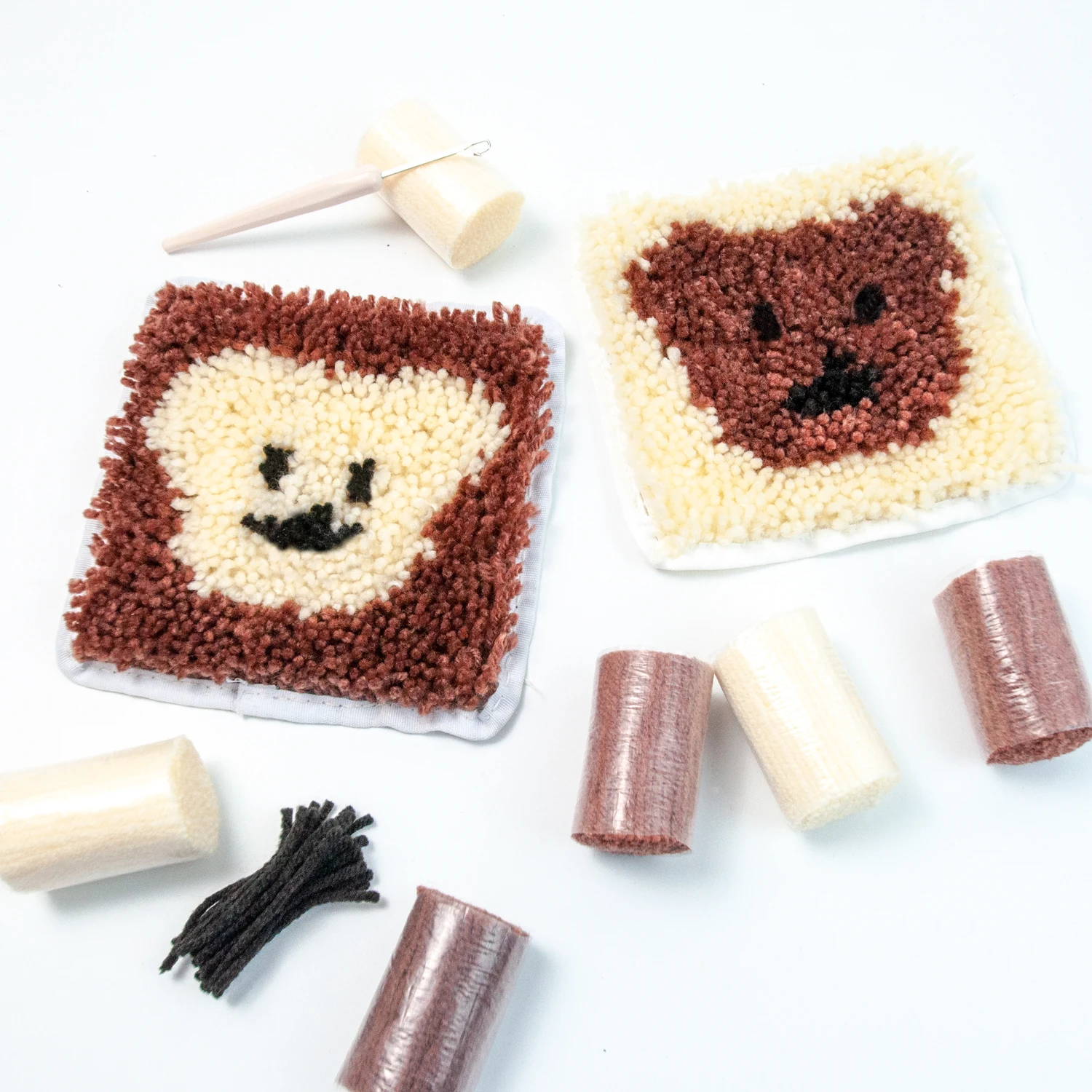 Kids Bear Latch Hook Kit 4