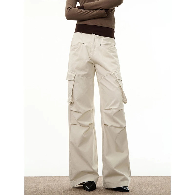 White Cargo Pants