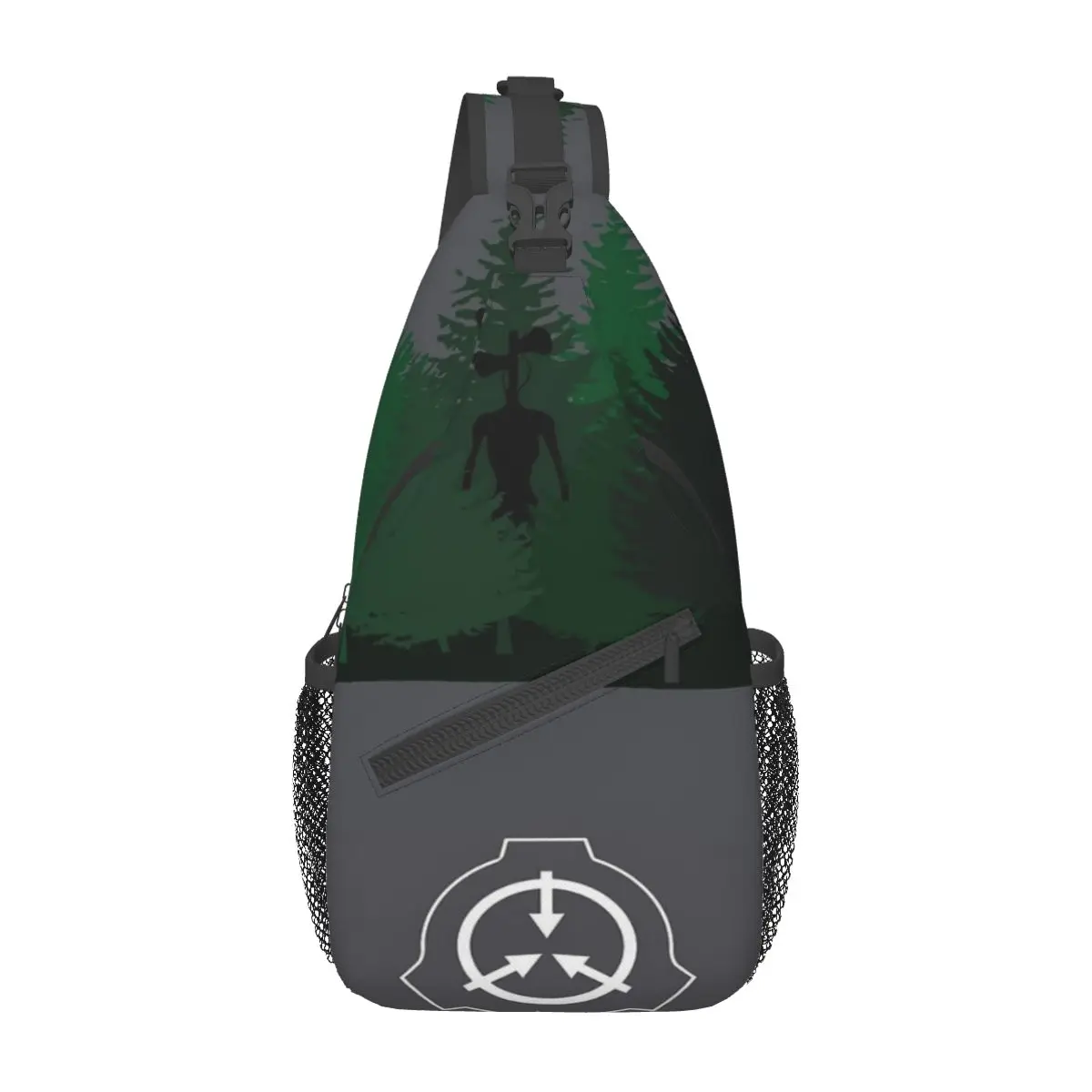 

Siren Head Backpack Chest Bag Trendy Durable Out Cross chest bag Customizable