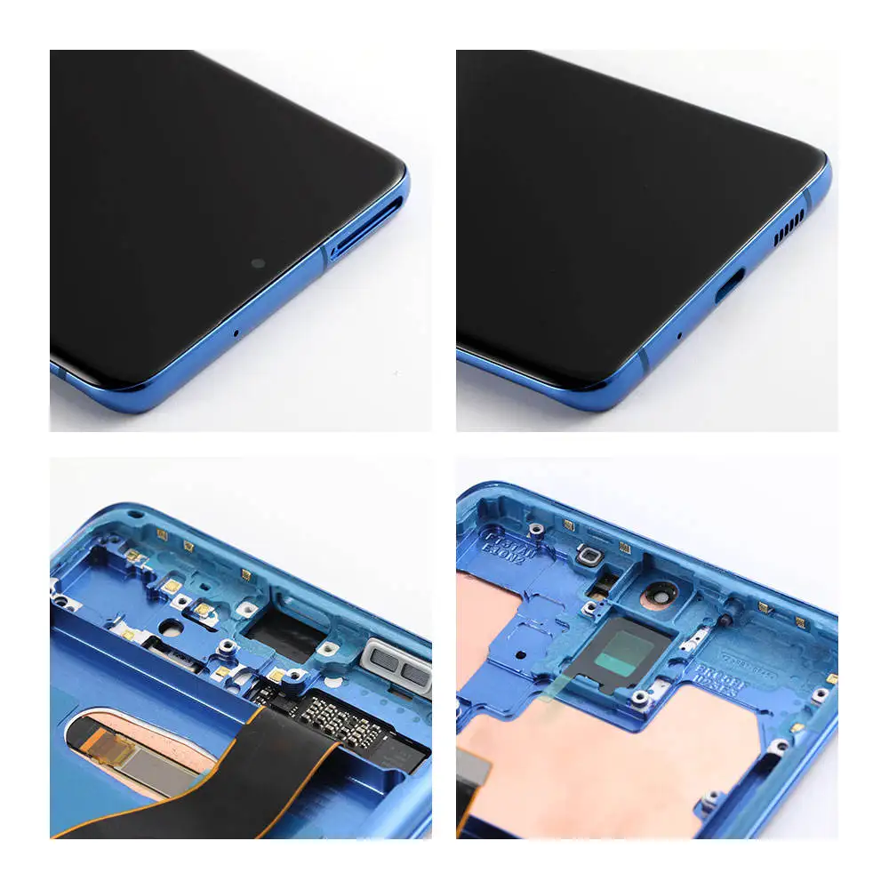 Schermo Super AMOLED per Samsung Galaxy S20 Plus G985F G986F, Display LCD per Samsung Galaxy S20 Plus G985, Compatibile con Lettore di Impronte Digitali - immagine 5