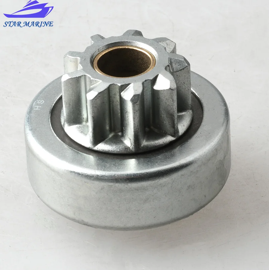 66T-81857-00 야마하 파워텍 파르선 선외기 40HP-50HP 보트 엔진 부품용 스타트 기어 66T81857 66T-81857