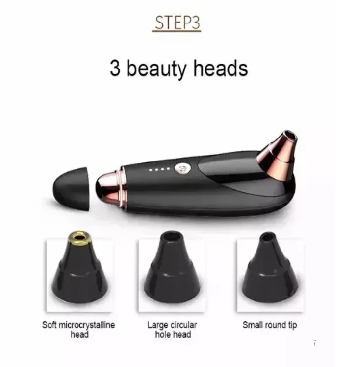 Super Micro Bubble Facial Machine- Handheld Beauty Instrument Blackhead Remover Facial Vacuum Pore Blackhead Cleaner new wireless blackhead remover tools water cycle pore vacuum super micro small bubble facial and nose cleasing instrument