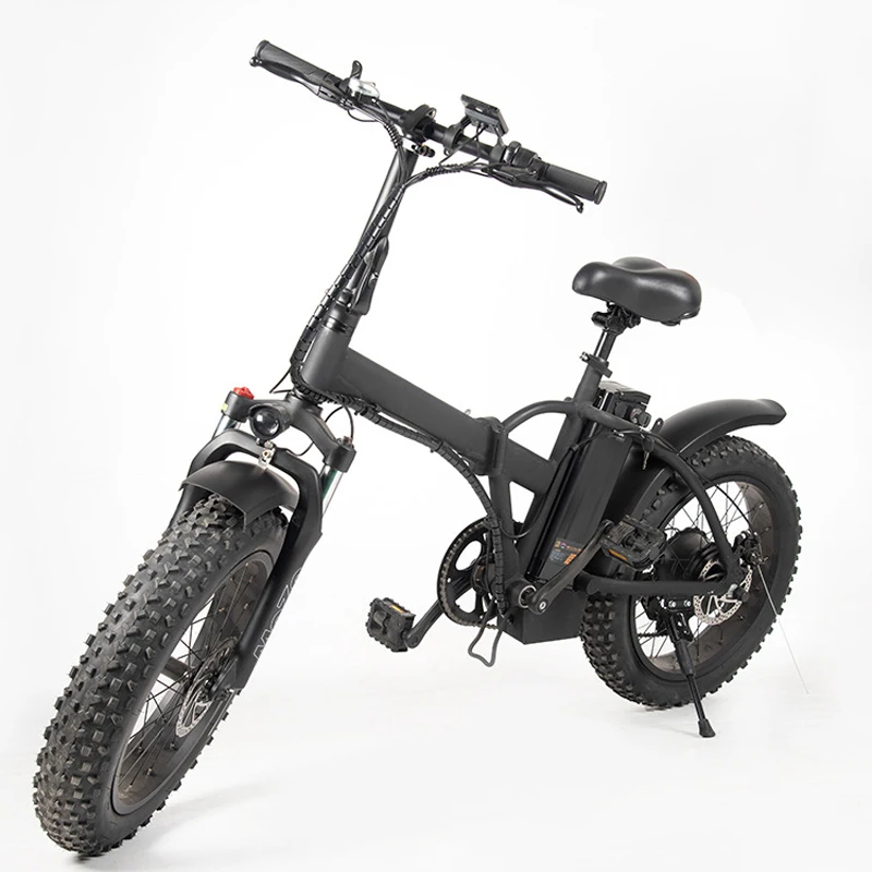 Spedizione Gratuita Full Suspension Fat Bicicletta Elettrica Custom Fat Tire E-Bike In Vendita