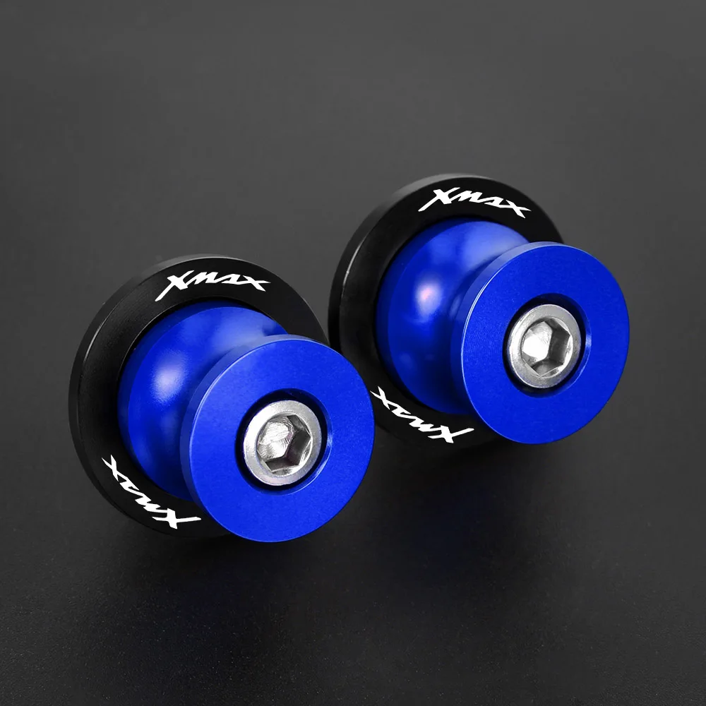 Per Yamaha Xmax Xmax X-Max 125 200 250 400 Tutti Gli Anni 6Mm Moto Swing Arm Stand Vite Swingarm Bobine Cursori Accessori