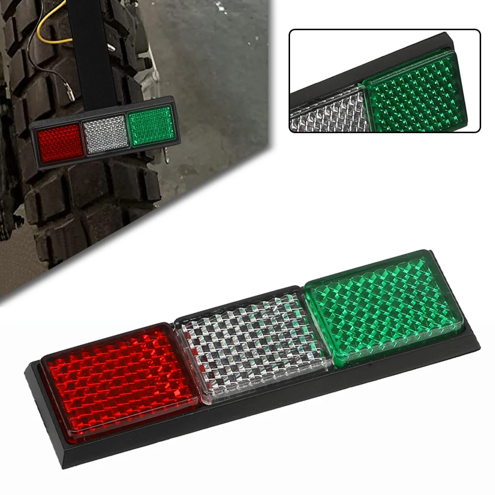 

For SUZUKI SV650S SV650F 2003-2016 2015 SV 650 S/F Motorcycle License Plate Holder Parts Tail Reflector Reflective Warning plate