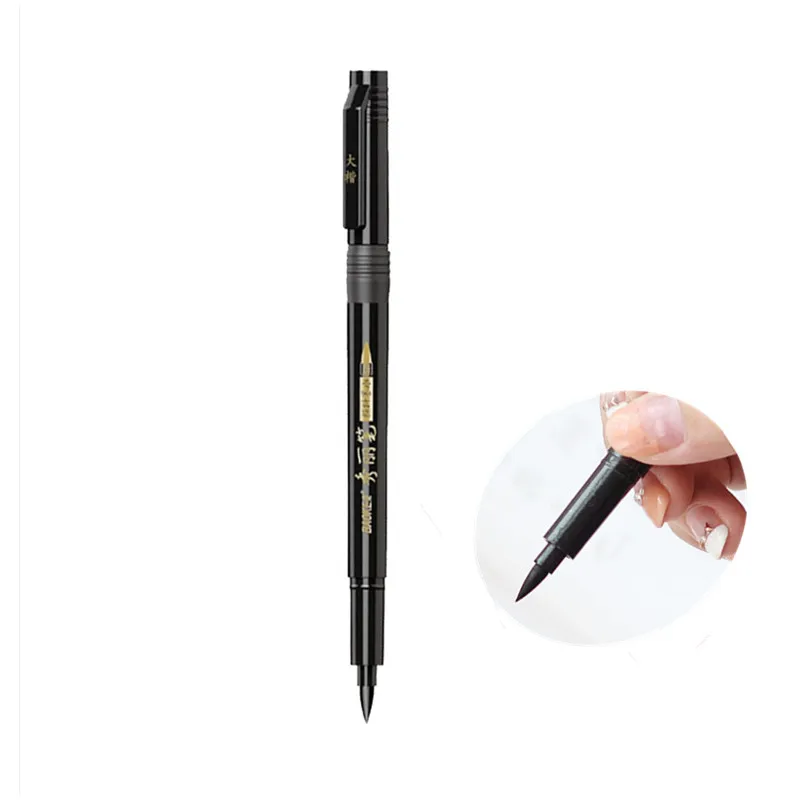 Big Nib Artist Signature Calligraphy Pen Business Writing Brush School Office Supply Student Comic Drawing Painting Tool