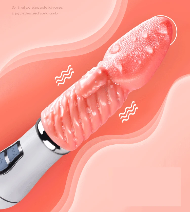 Long Tongue Vibrator For Women Clitoris Stimulator Tongue Licking Vagina Masturbator G Spot Massager Sex Toys Adult Products