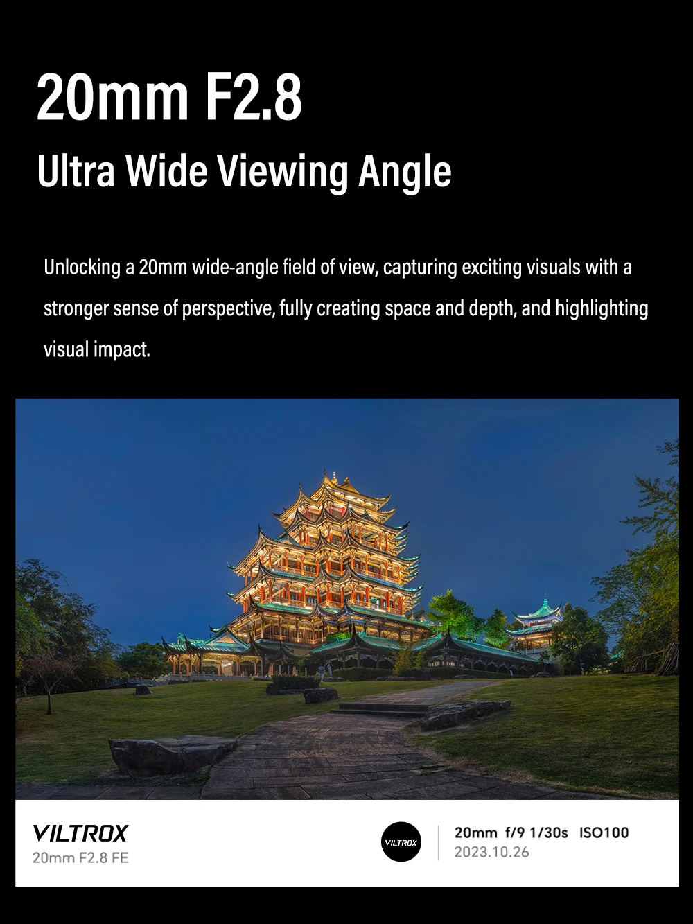 20mm F2.8 for Sony e Lens Camera Lens Full Frame Ultra Wide Angle Auto Focus Vlog camera lens For Sony A7C2 A6400 zve10 FX30