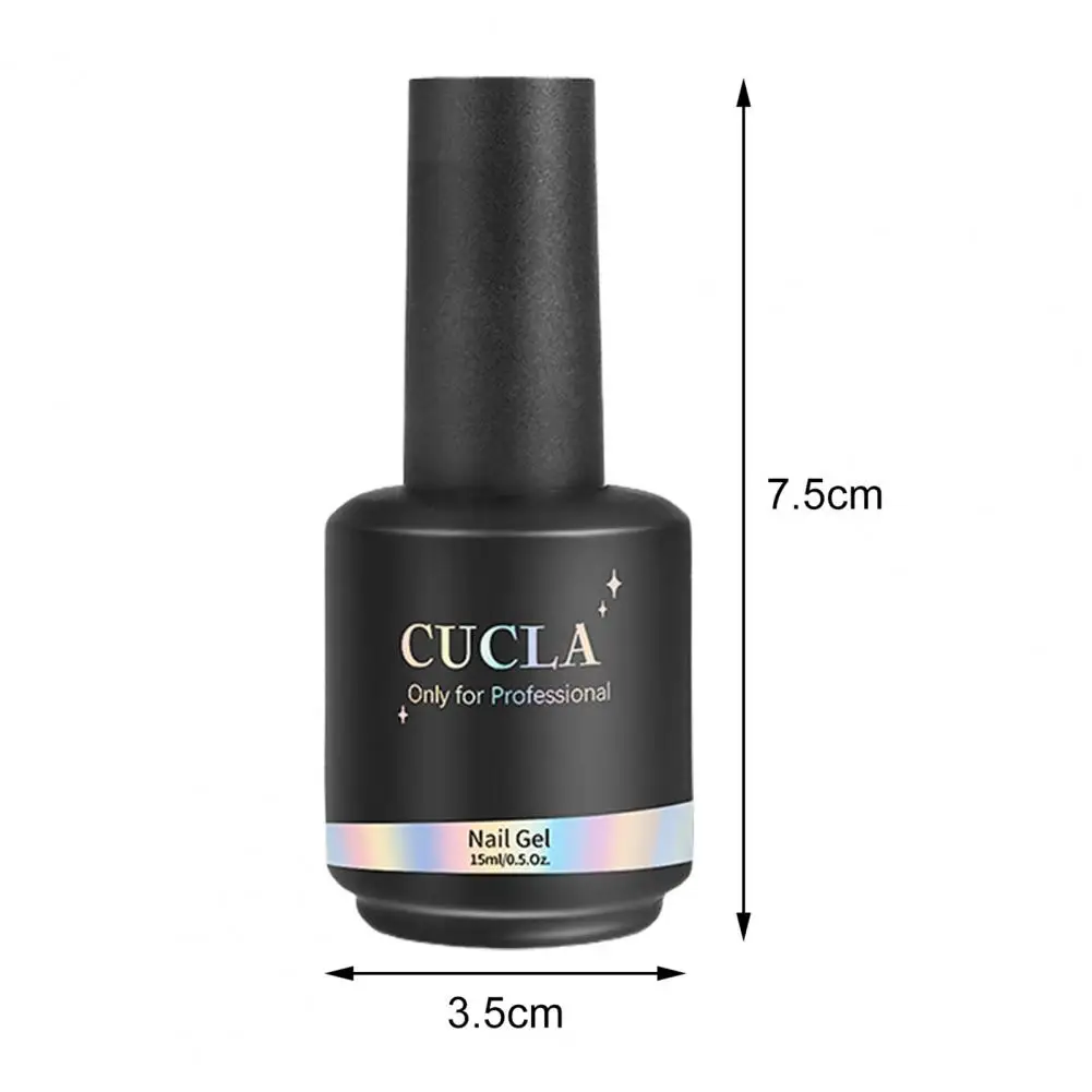 15ML Professional Nail Extension Glue Long Lasting Resin Removable Nail Accessories Soak-Off UV Foil Top Gel for Party