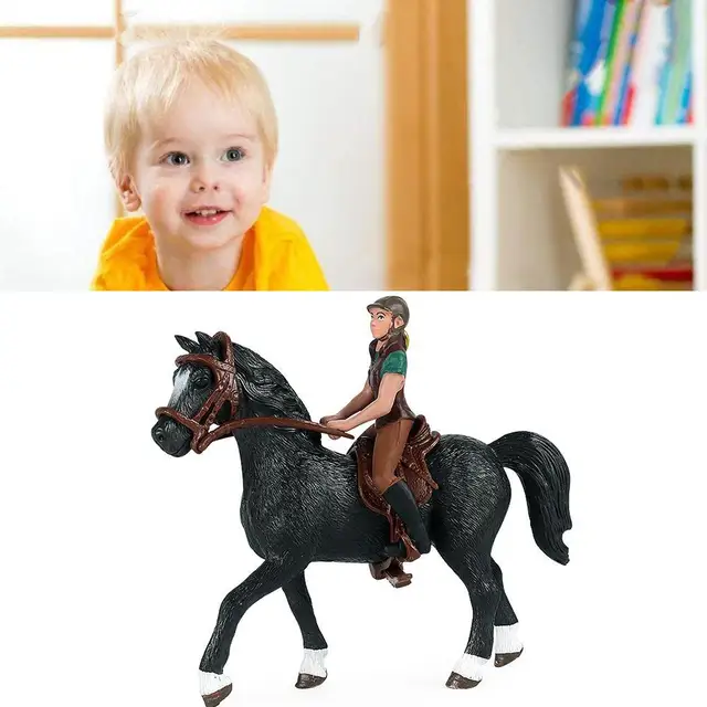 Medieval Knights Model Toy Horse Racing Knight Model Horses Soldier Figures Model Kit Action Figures Model Toy Children Toy 5