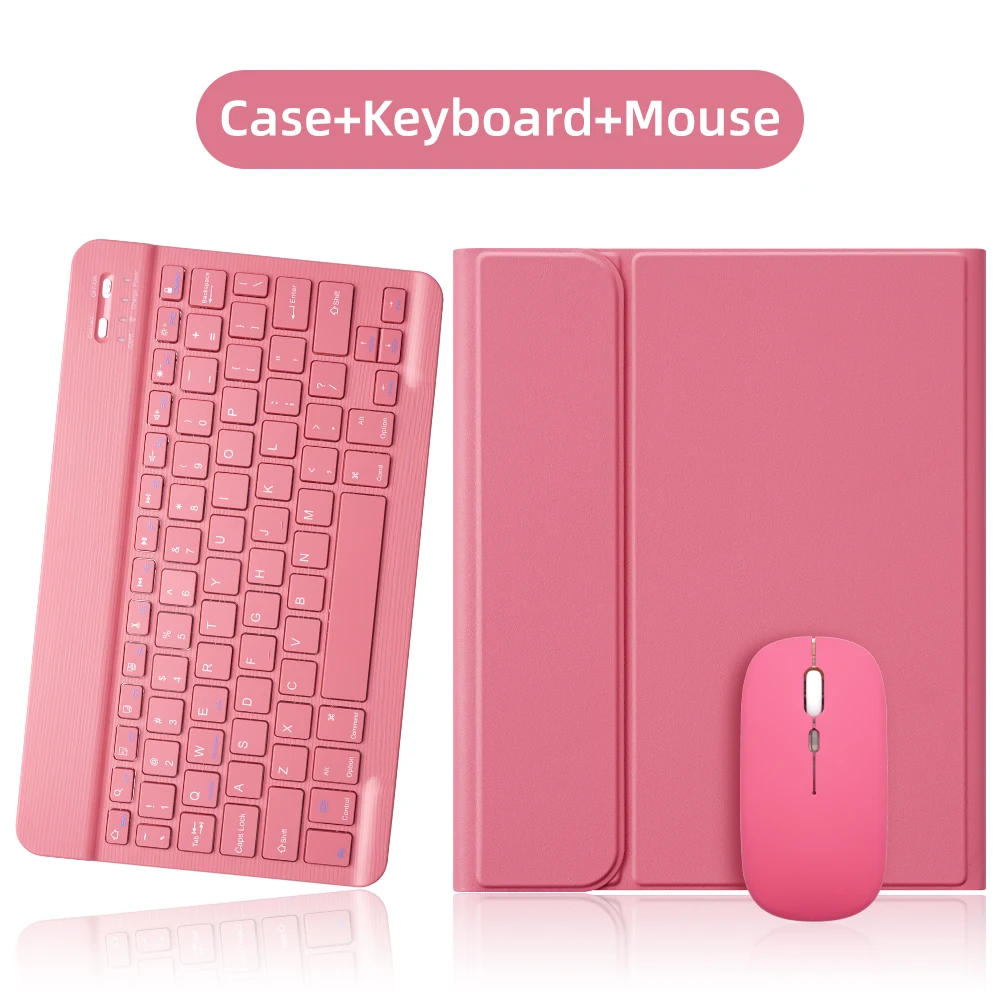 Enhanced Detachable Keyboard Case with TPU Leather Cover