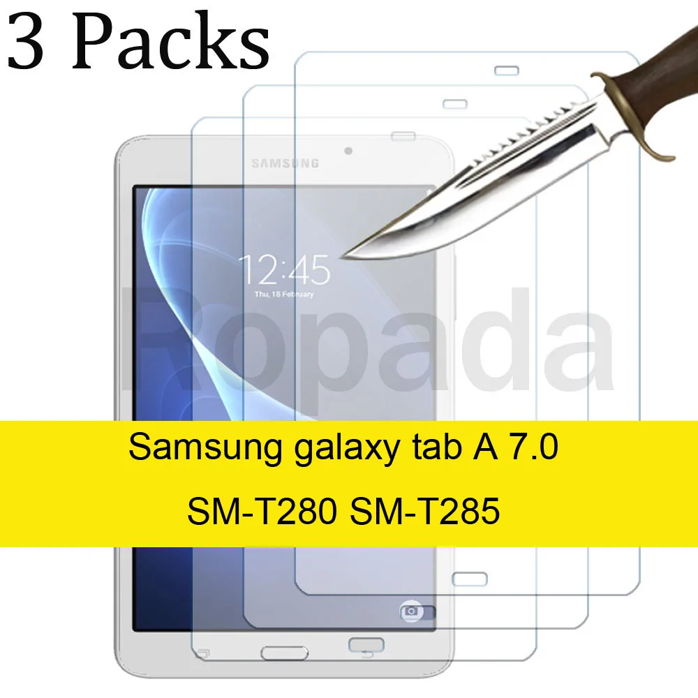 3PCS Premium Glass Screen Protector Set