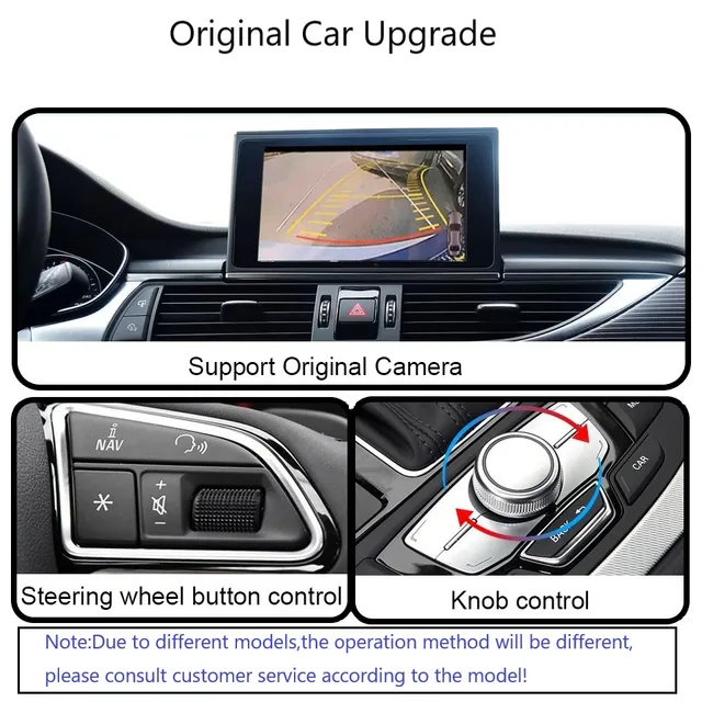 iManAuto Wireless CarPlay Module for Audi A6 A7 2012-2018 Android Auto Interface Bluetooth Audio Rear Camera Car Play 5