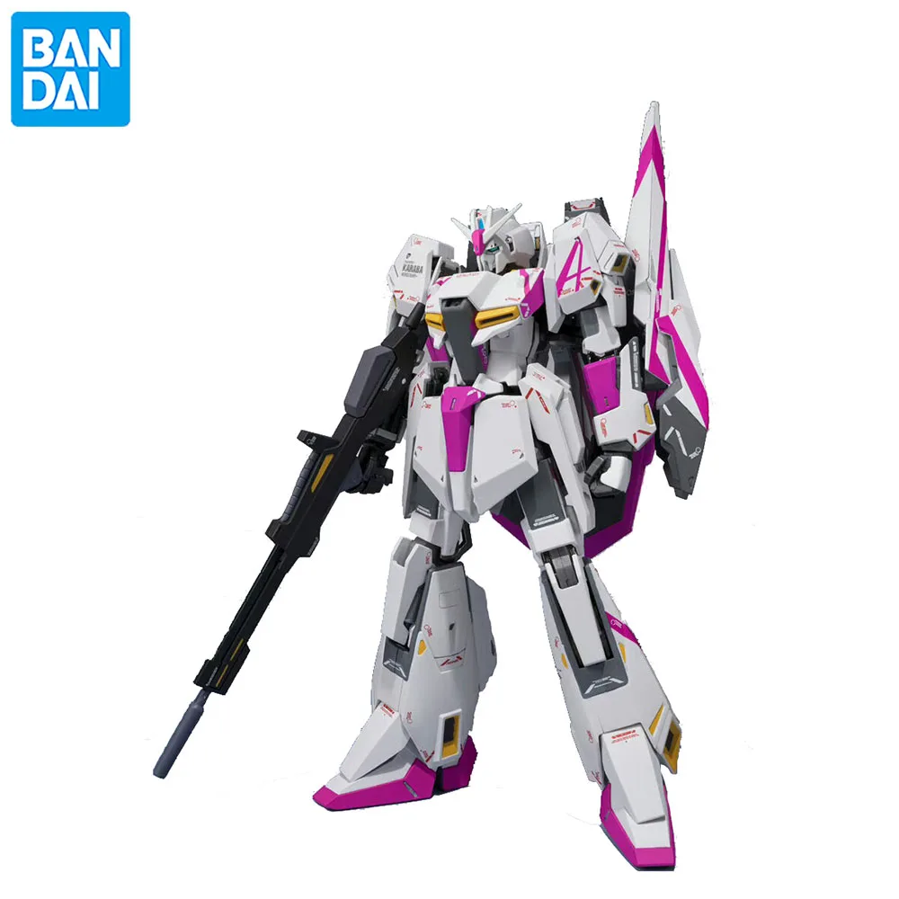 

In Stock Bandai Robot 3 Zeta Gundam Genuine Original Anime Figure Model Doll Action Figures Collection Toys for Boys Gifts PVC