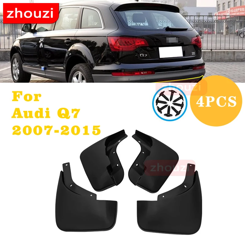 FrontRearCarMudFlapsForAudiQ7SPORT20062019MudflapsSplash