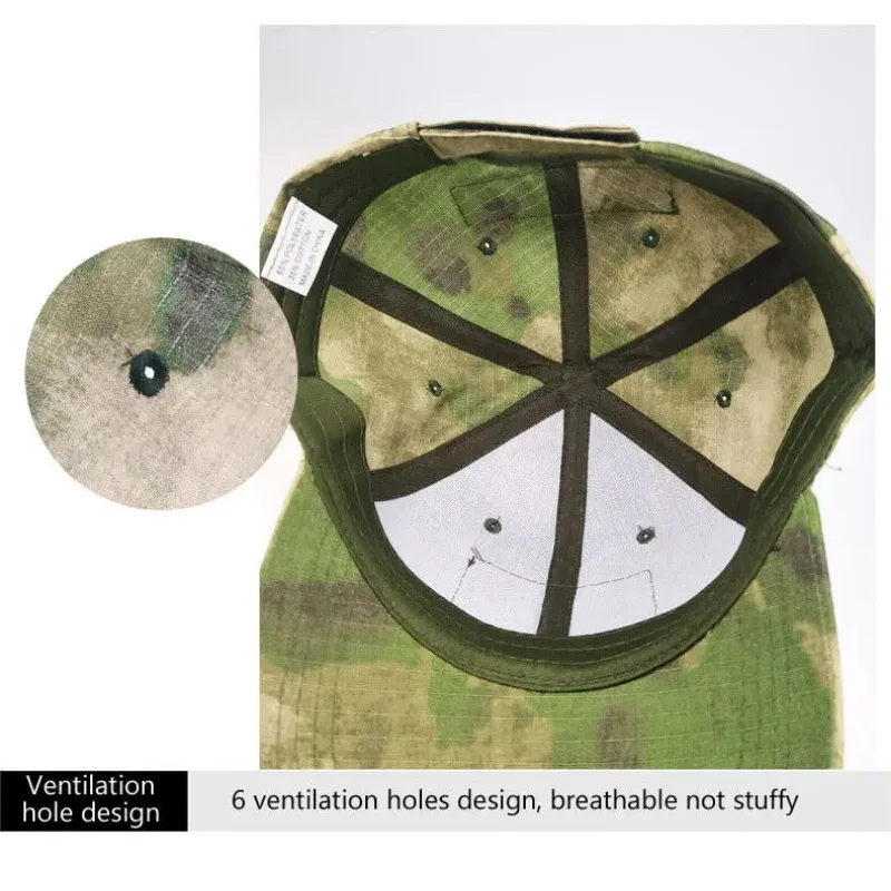 Camouflage Baseball Cap Face Mask Set for Outdoor Hiking Mountaineering Fishing Sun protection Sun Hat Sports Cap