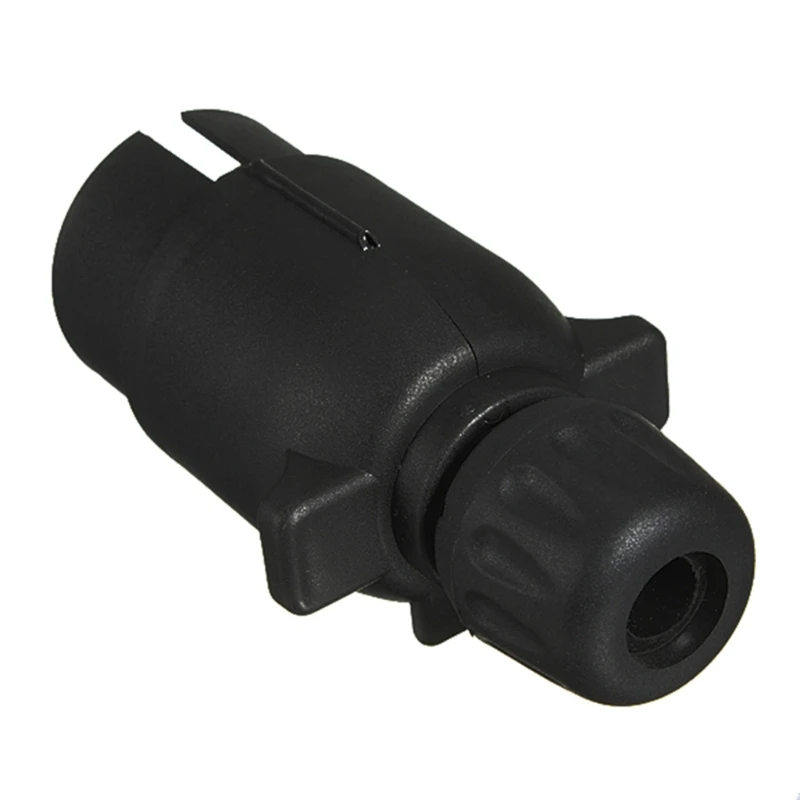 Standard European Car 7 Pin Plug Adapter Trailer Connector 12V Towbar Towing Waterproof Socket Adapter