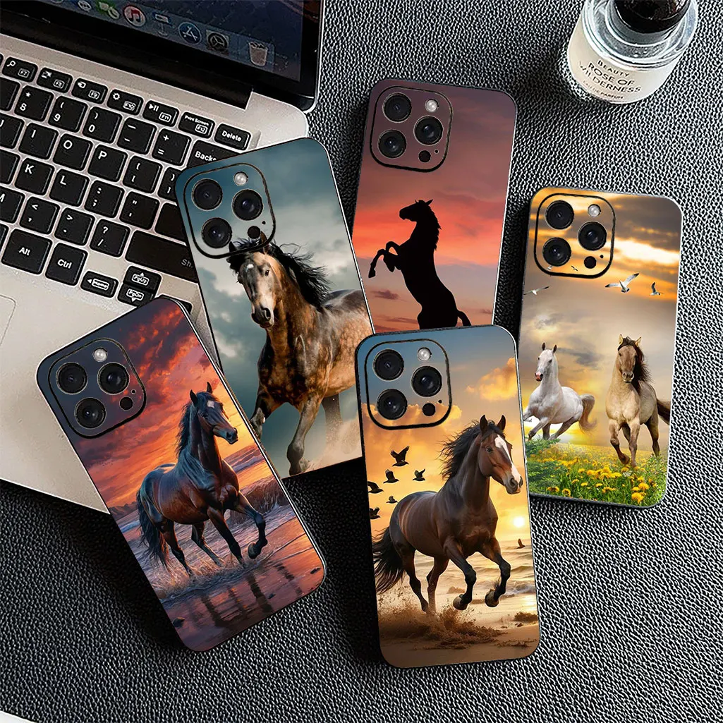 Running Wild and Free Horse Protective Phone Case Cover