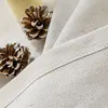 1Panel Japanese Style Living Room Thick Linen Curtains, Bedroom Curtains, Hotel Linen Beige Sheer Curtains 6