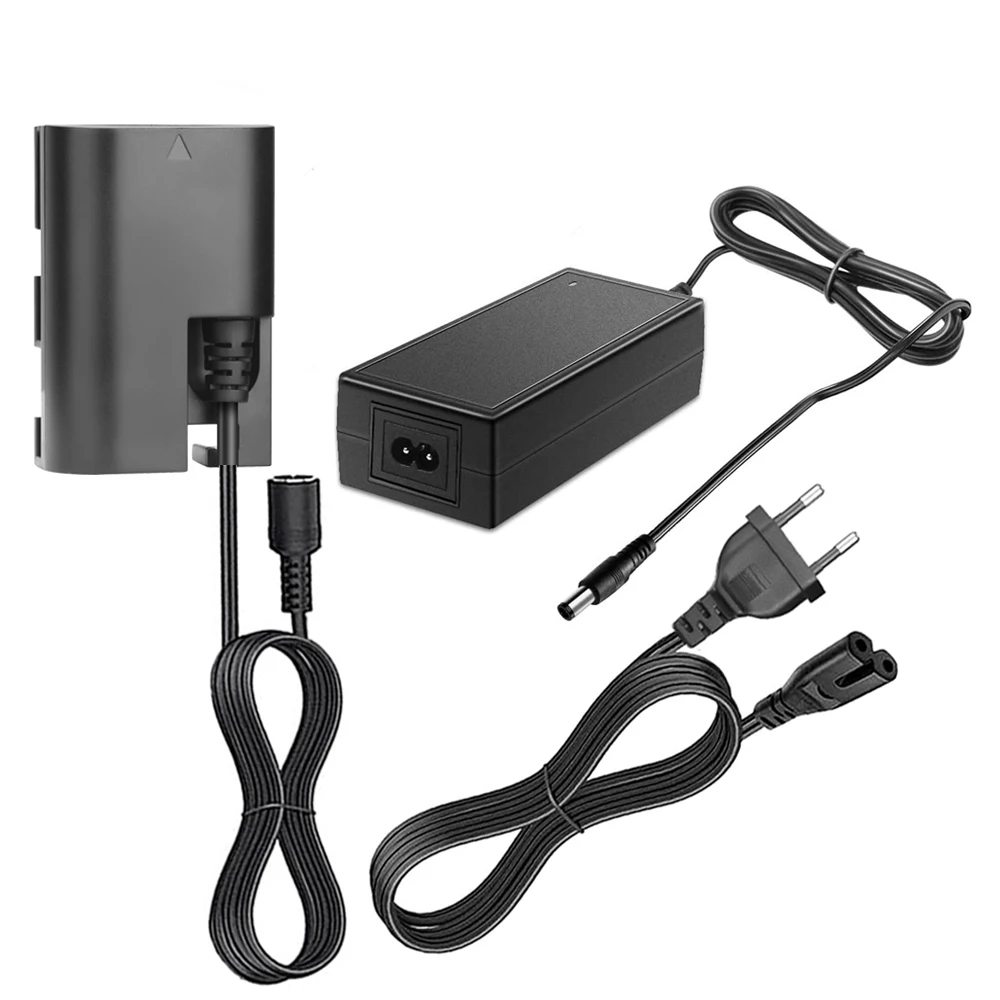 Ack-E6 Adattatore Di Alimentazione Ca Caricatore Accoppiatore Cc Lp E6 Lp-E6 Kit Batteria Fittizia Per Fotocamere Canon Eos 70D/7D 60D/6D 5D Mark Ii I