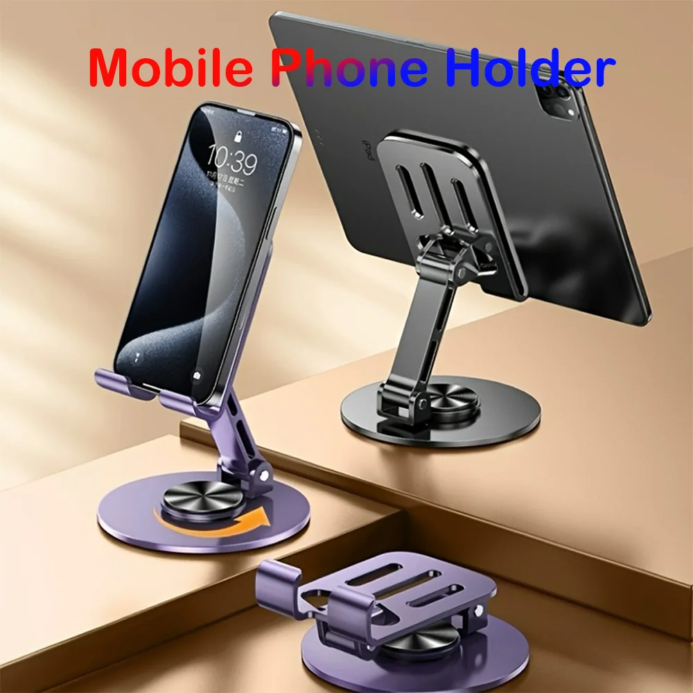 Supporto per tablet e telefono in alluminio regolabile da tavolo_voghion.com