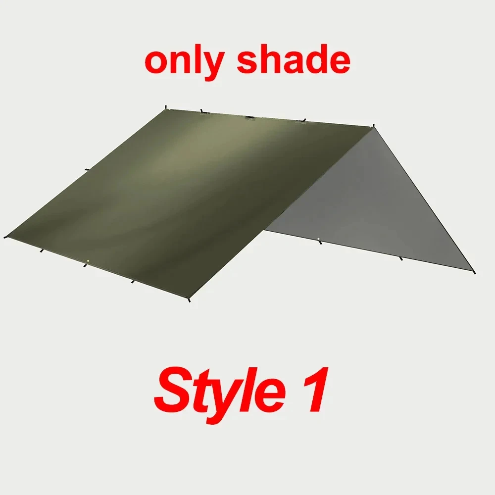 Waterproof Outdoor Tarp Shelter and Sun Shade Canopy