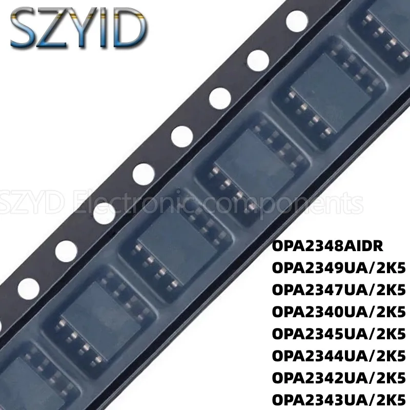 

100 шт. SOP8 OPA2348AIDR OPA2349UA/2K5 OPA2347UA/2K5 OPA2340UA/2K5 OPA2345UA/2K5 OPA2344UA/2K5 OPA2342UA/2K5 OPA2343UA/2K5