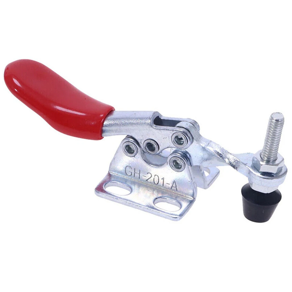 

1PCS GH-201A Toggle Clamp Quick Release Horizontal Clip Set DIY Woodworking Heavy Duty Vertical Metal Clamps Hand Clamp Tool