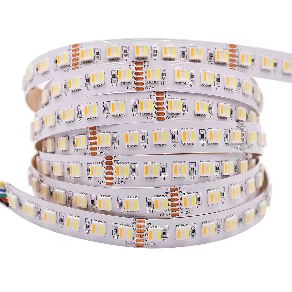 

5M RGBCCT LED Strip Light 36W 30W/m 5 In 1 Chip 112 LEDS/m 96Leds/M Soft Flexible Ribbon Tape Rope IP30 IP65 IP67 Waterproof