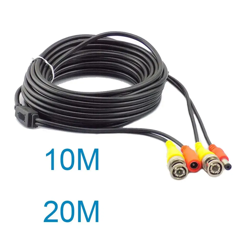 10M20MCCTVCameraCableDVRRecorderSystemVideoCableDCPower
