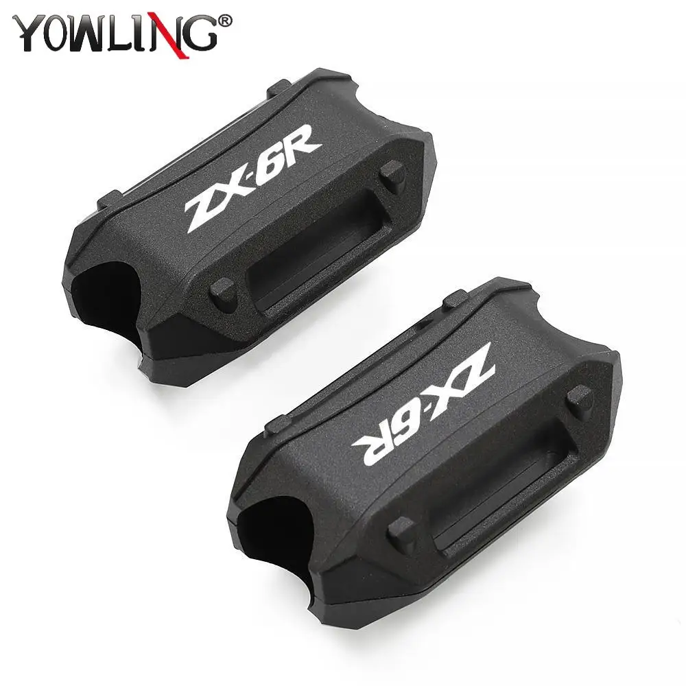 

For KAWASAKI ZX ZX6 ZX6R ZX6RR 2000-2020 ZX-6 ZX-6R ZX-6RR Motorcycle Engine Guard Bumper Crash Bar Protection Fit all 25 mm