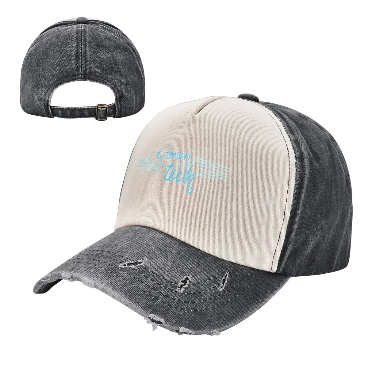 

Unisex Fashion Women In Tech Washed Baseball Caps